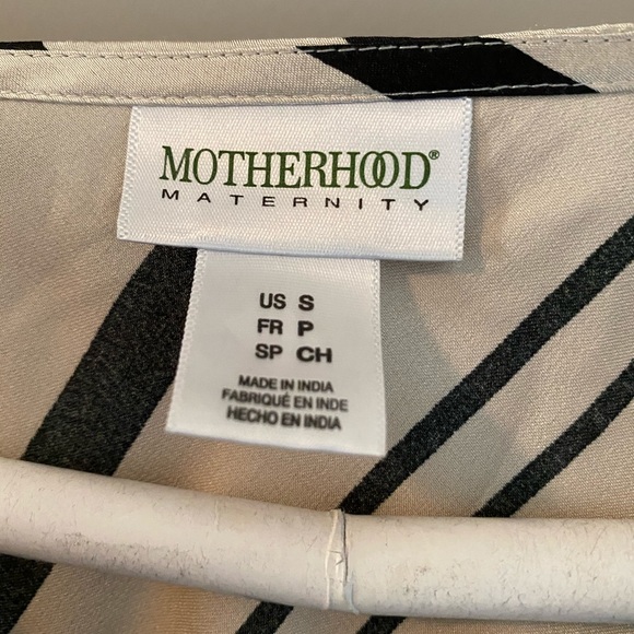 Motherhood Maternity Striped Dress - Picture 2 of 3